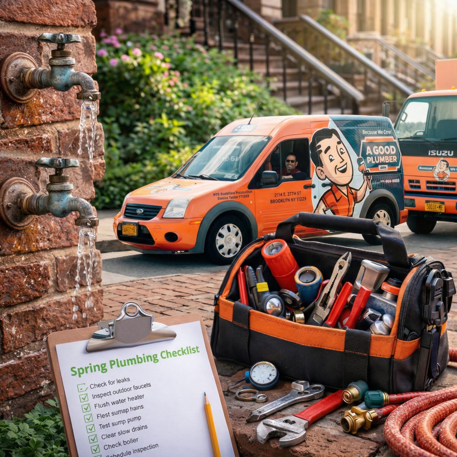 Plumer Strpin Spring Plumbing Checklist for Brooklyn Homes | A Good Plumber